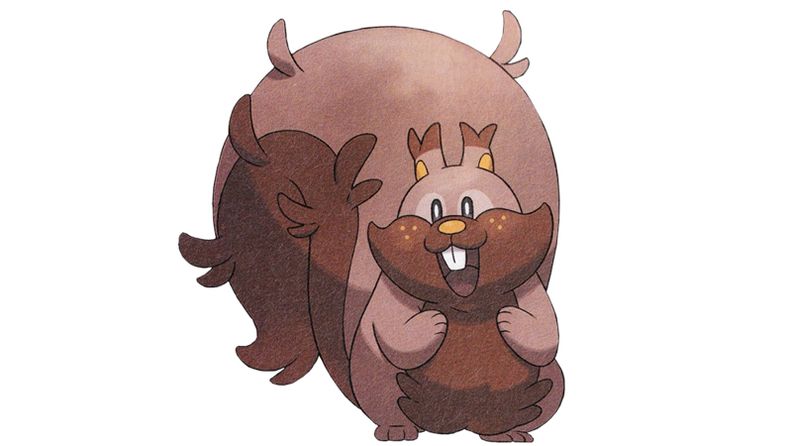 《宝可梦：剑/盾》图鉴介绍之藏饱栗鼠