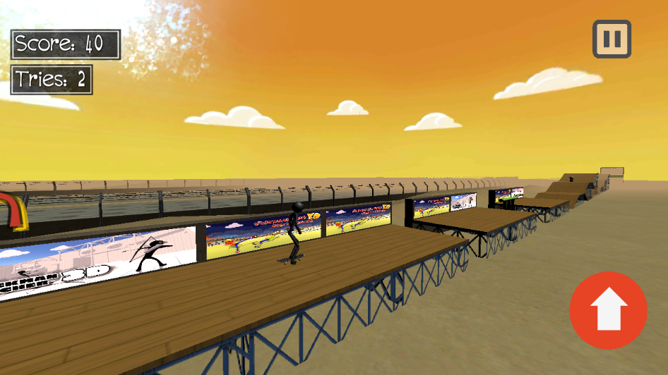 火柴人极限滑板 v1.2 安卓版截图3 火柴人极限滑板 v1.2 安卓版截图3