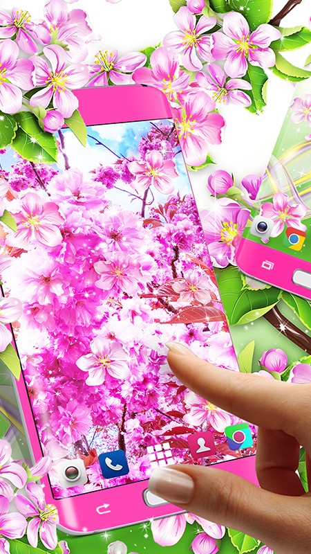 樱花花动态壁纸 13.9截图2