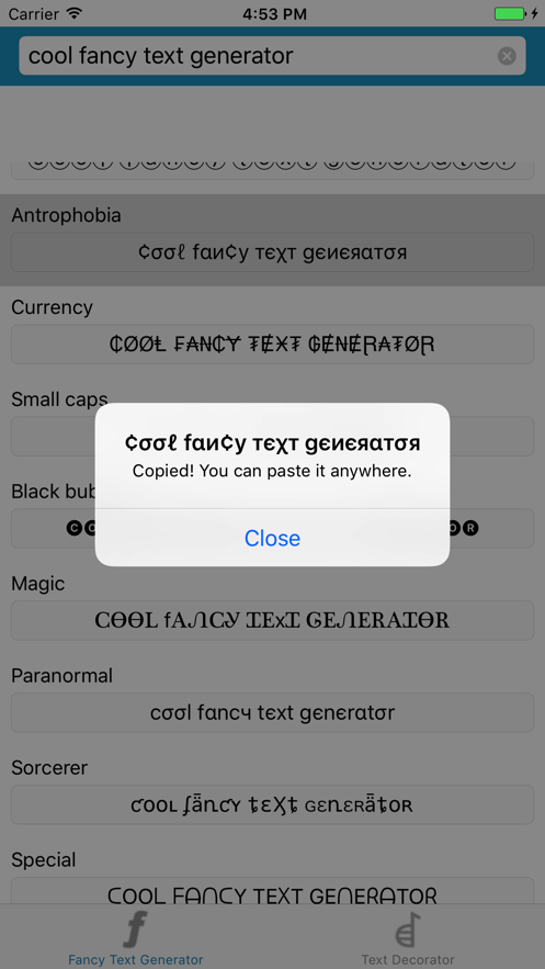 Cool Fonts 1.6.6截图2