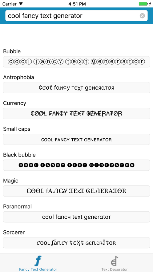 Cool Fonts 1.6.6截图4