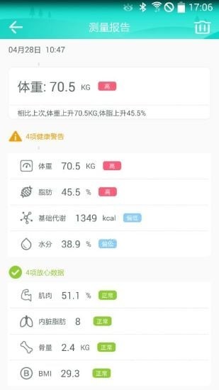 健康体脂秤 3.2.8截图2
