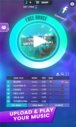 脸部跳舞机 6.0.1截图3 脸部跳舞机 6.0.1截图3