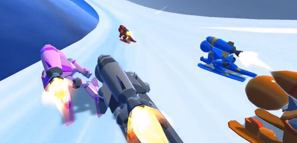 火箭滑雪赛 1.0.3截图1