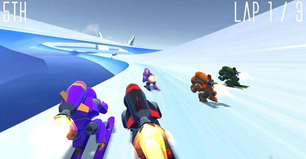 火箭滑雪赛 1.0.3截图4