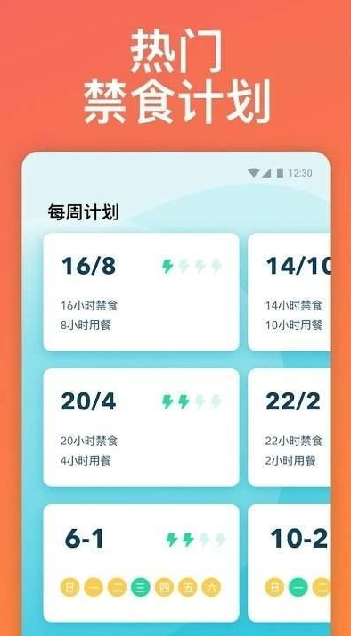 Window禁食追踪器 1.0截图2