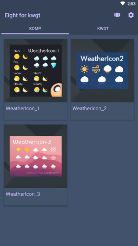 Eight for kwgt 3.9.136.1截图2