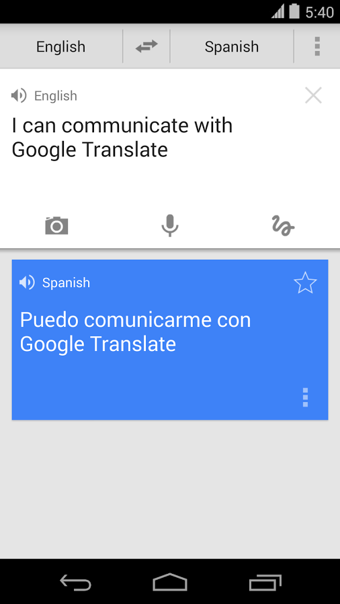 谷歌翻译(Google Translate) 6.2.0截图1