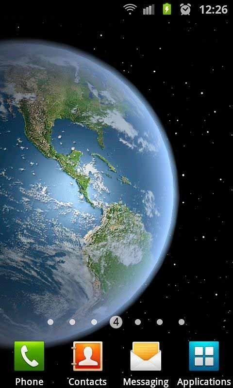 地球旋转动态壁纸 3.5.0截图1 地球旋转动态壁纸 3.5.0截图1