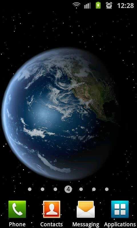 地球旋转动态壁纸 3.5.0截图2 地球旋转动态壁纸 3.5.0截图2