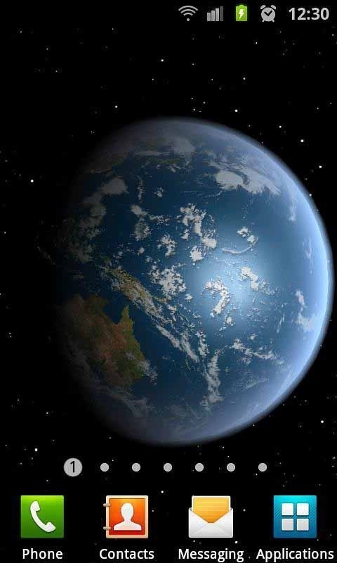 地球旋转动态壁纸 3.5.0截图4 地球旋转动态壁纸 3.5.0截图4