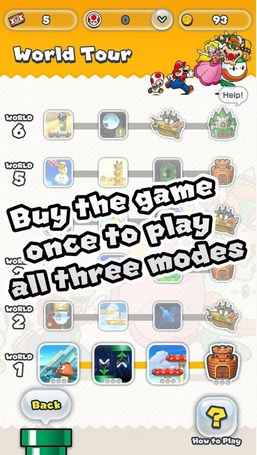 Super Mario Run 3.0.19截图4