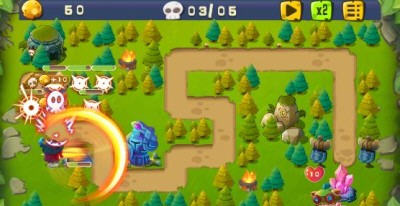 保卫萝卜英雄联盟 v1.0 Q萌塔防游戏截图2