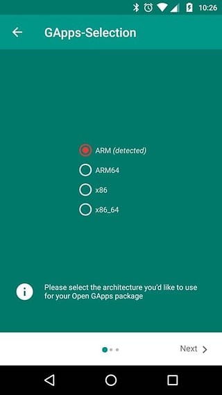 Open GApps 1.0.3截图1