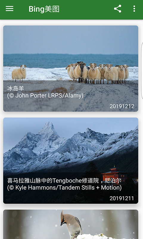 Bing美图 2.0.2截图4 Bing美图 2.0.2截图4