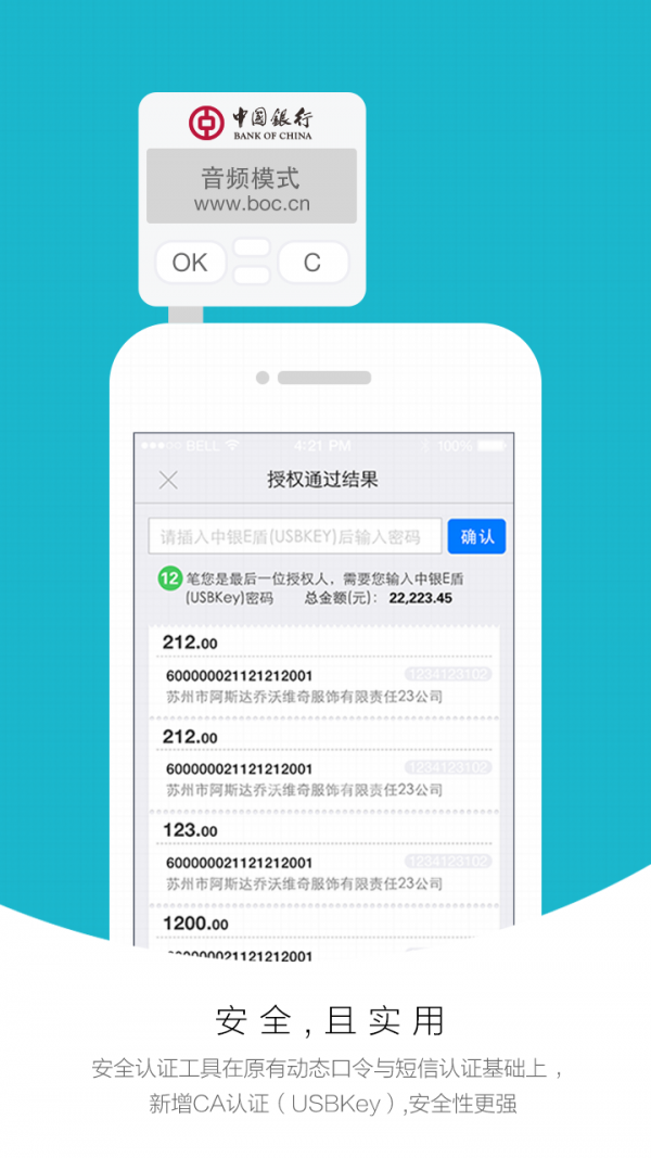 中国银行企业网银 1.0截图2