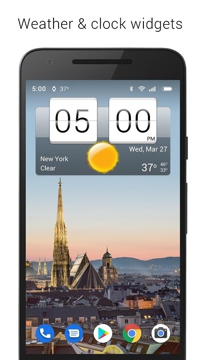 HTC翻页时钟截图3